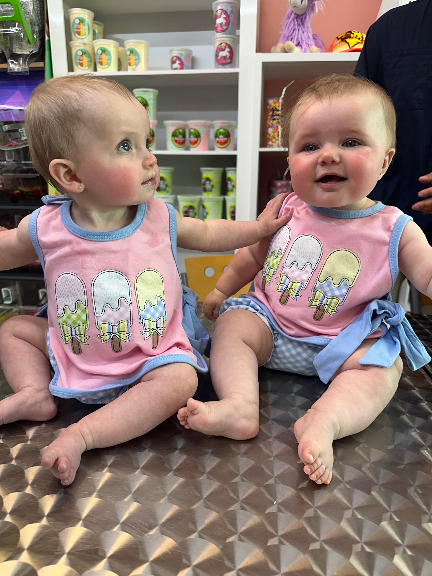 Girls Popsicle Diaper Set
