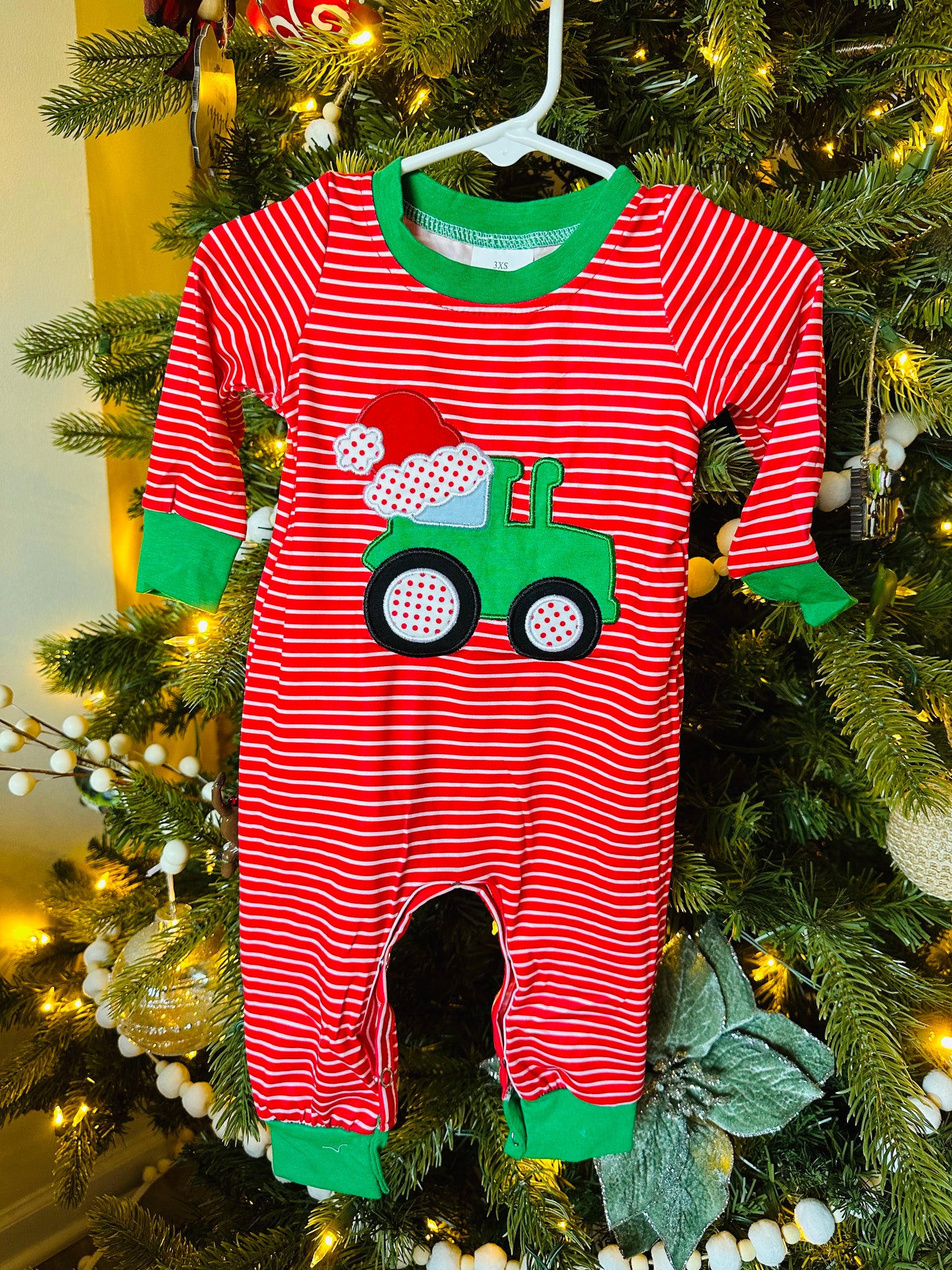 Boys Jolly Tractor Romper