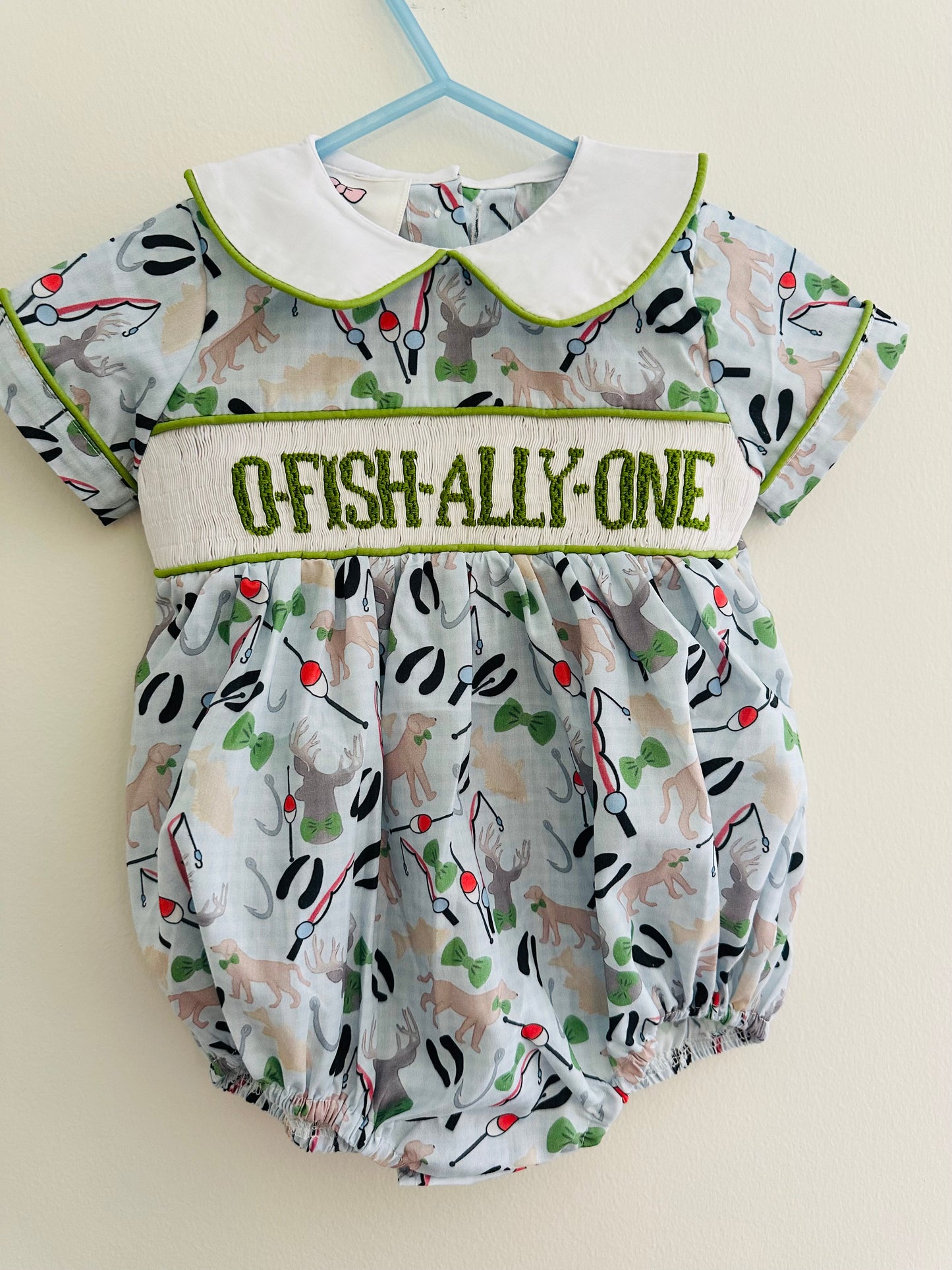 Boys Birthday O-Fish-Ally One