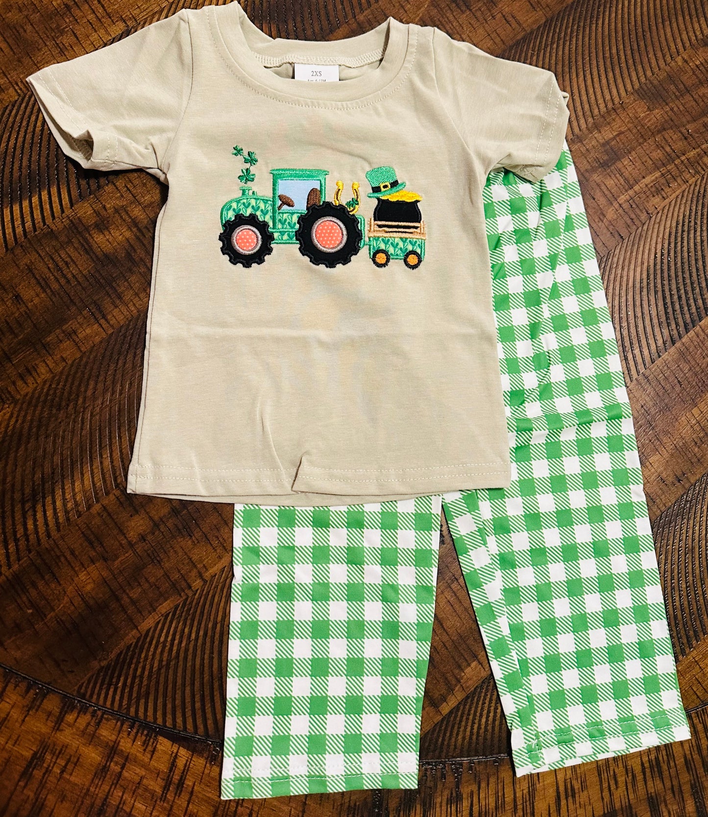 Boys Lucky Tractor Set
