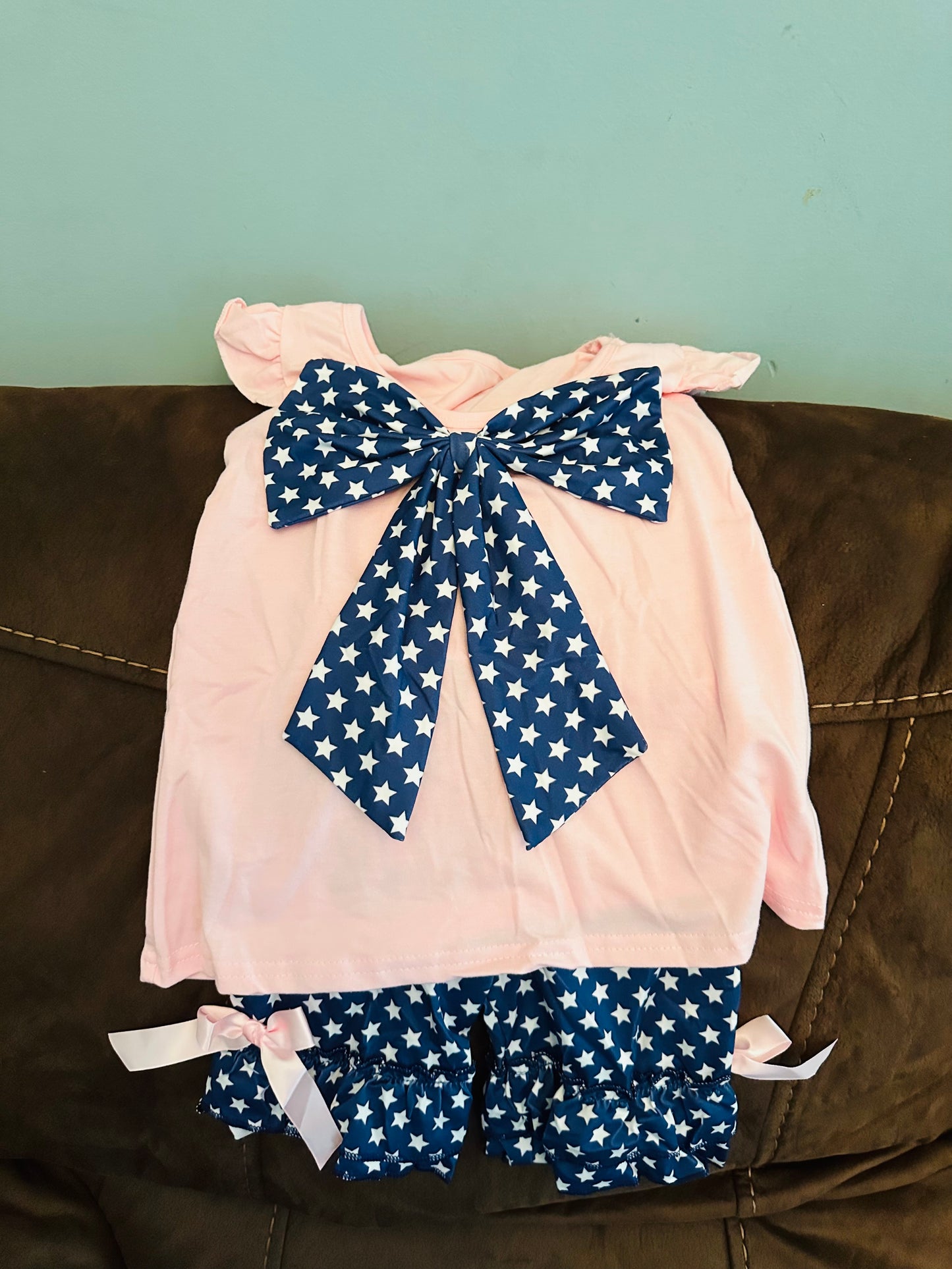 Girls Patriotic Puppy Set
