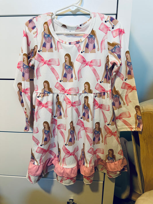 Girls Taylor Bow Dress