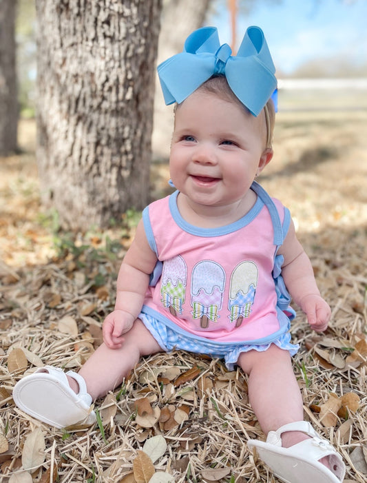 Girls Popsicle Diaper Set