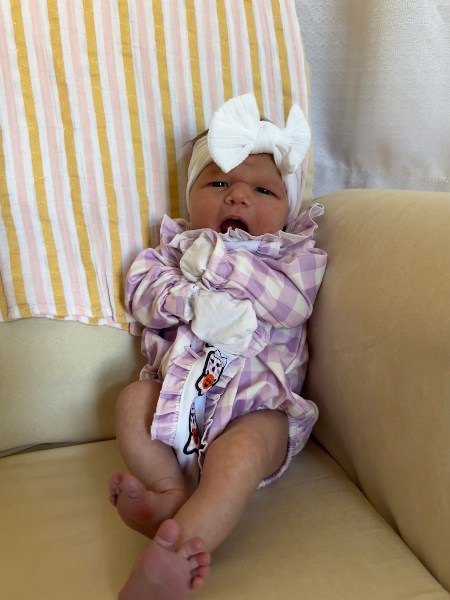 Girls Ghost Gingham Dress Matching
