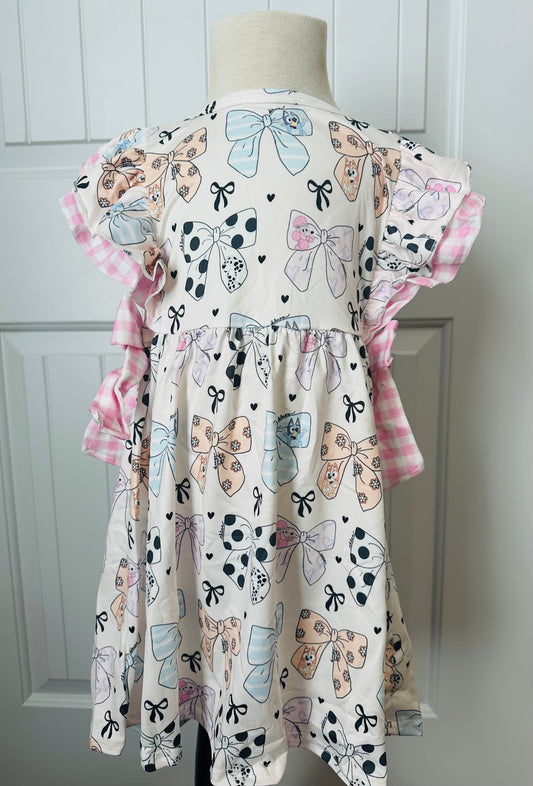 Bluey Bow Dress