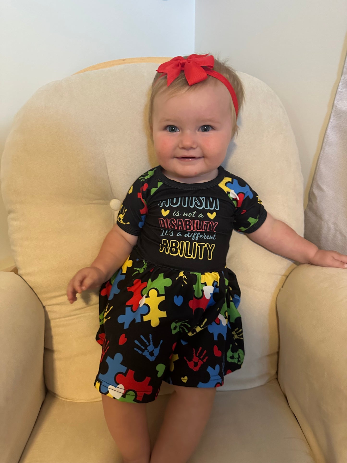 Girls Autism Dress