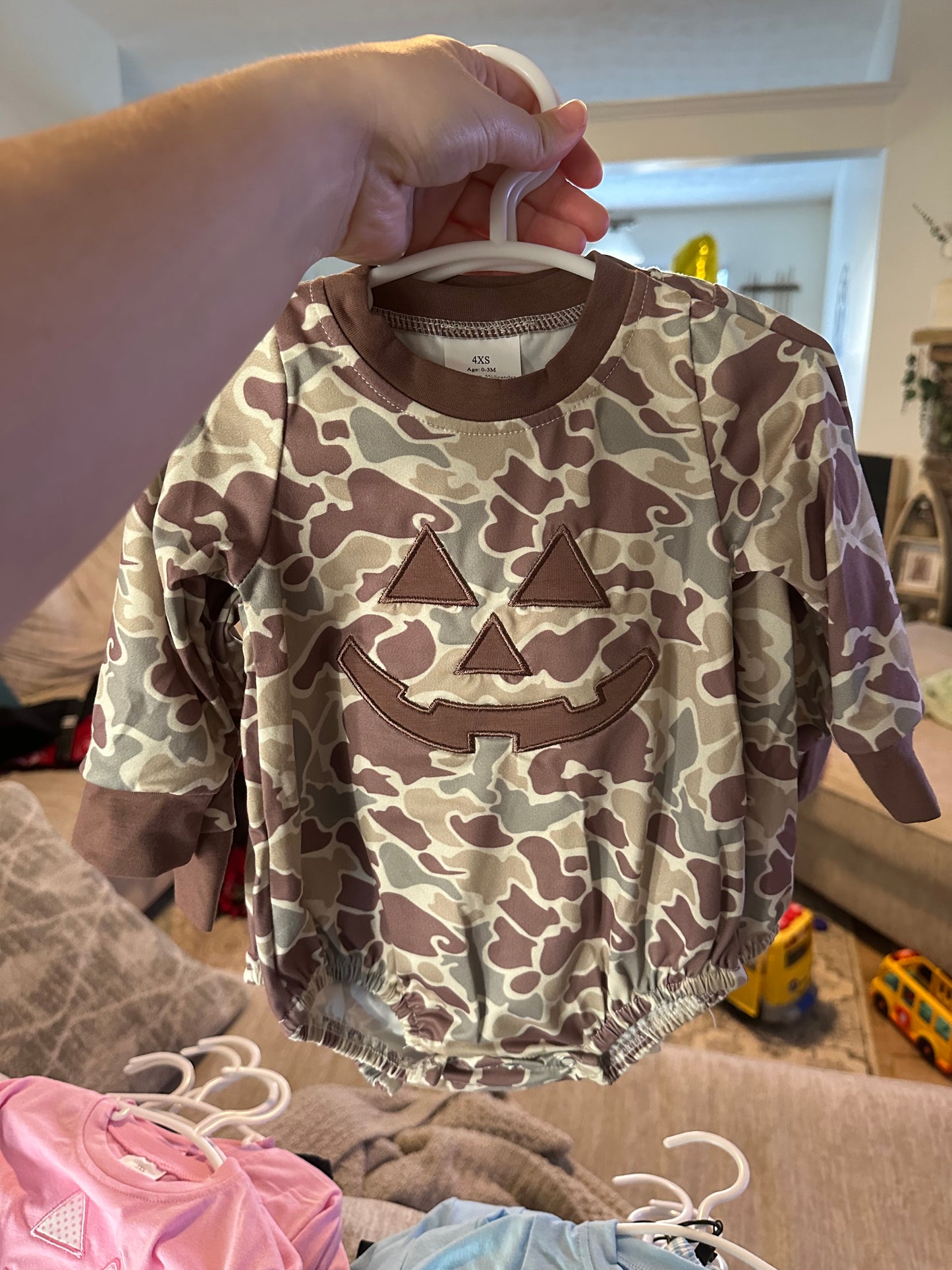 Camo Jack-O-Lantern