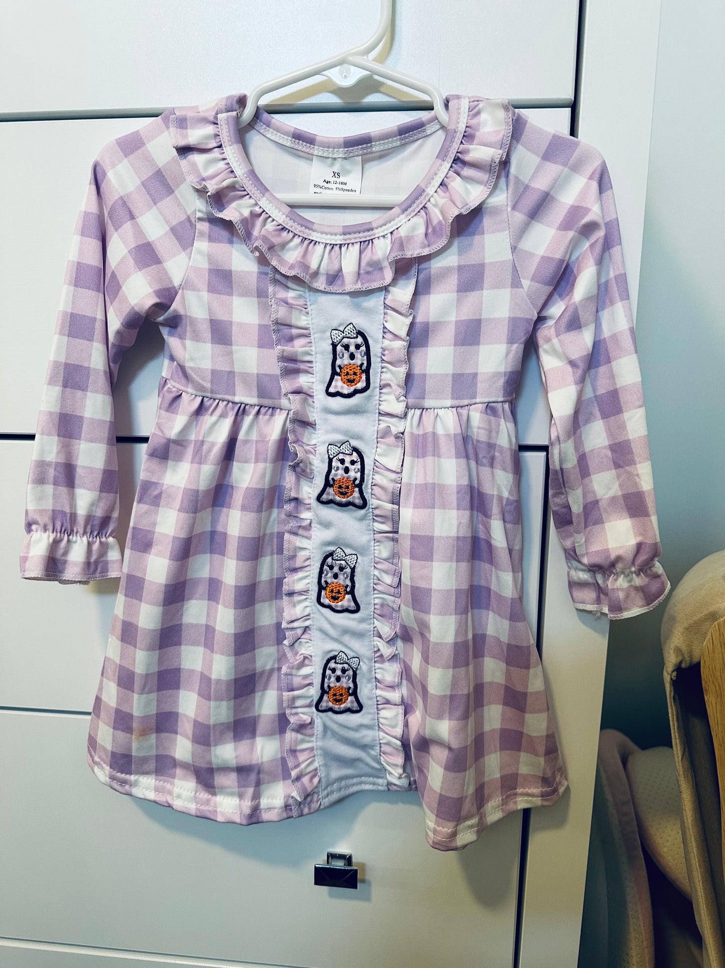 Girls Ghost Gingham Dress Matching
